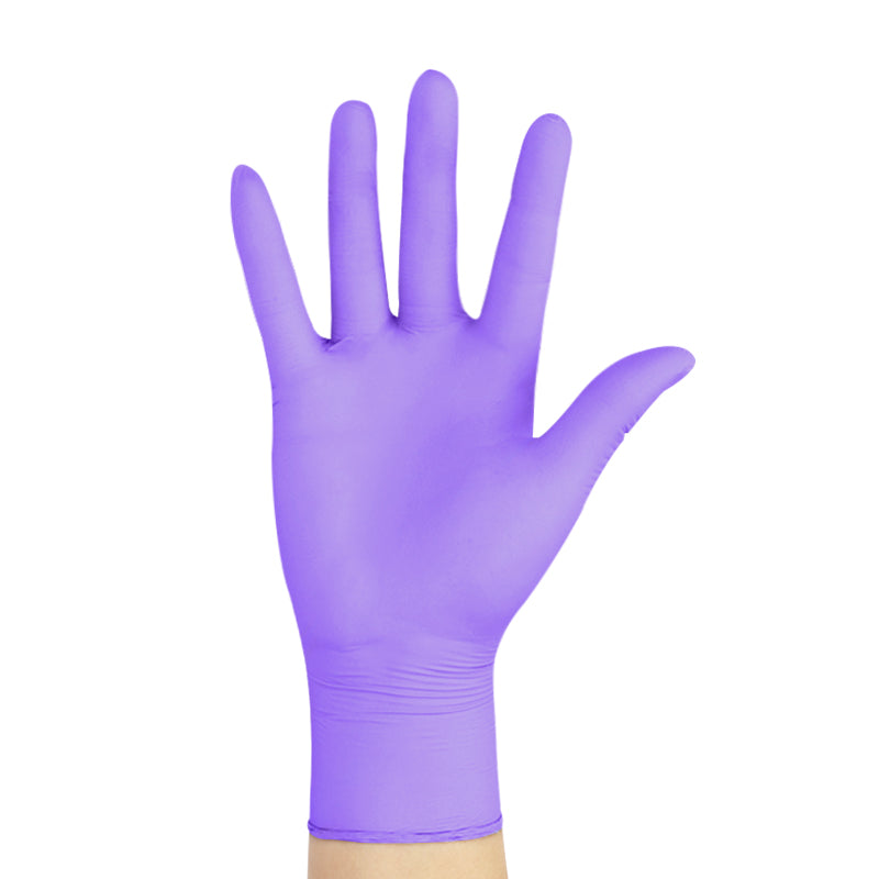 Disposable Nitrile Gloves-10 boxes/case(1000 gloves)