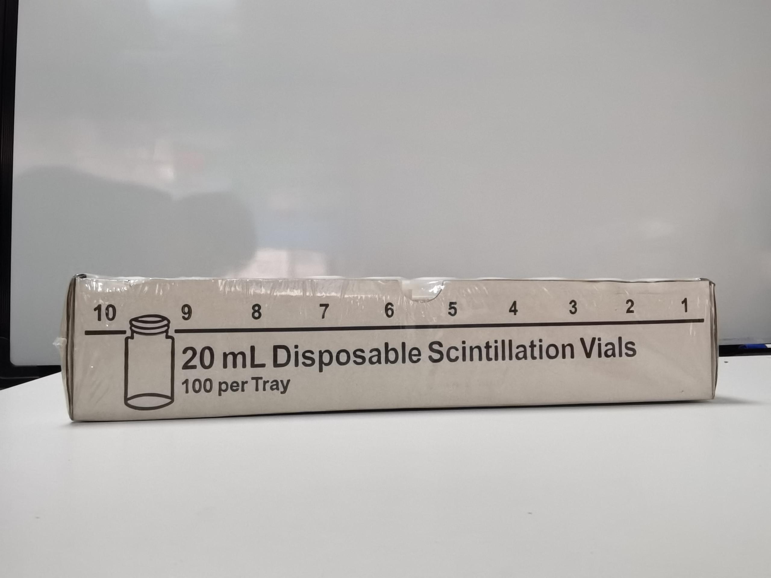 20mL Scintillation Vials(Caps Attached to Vials)