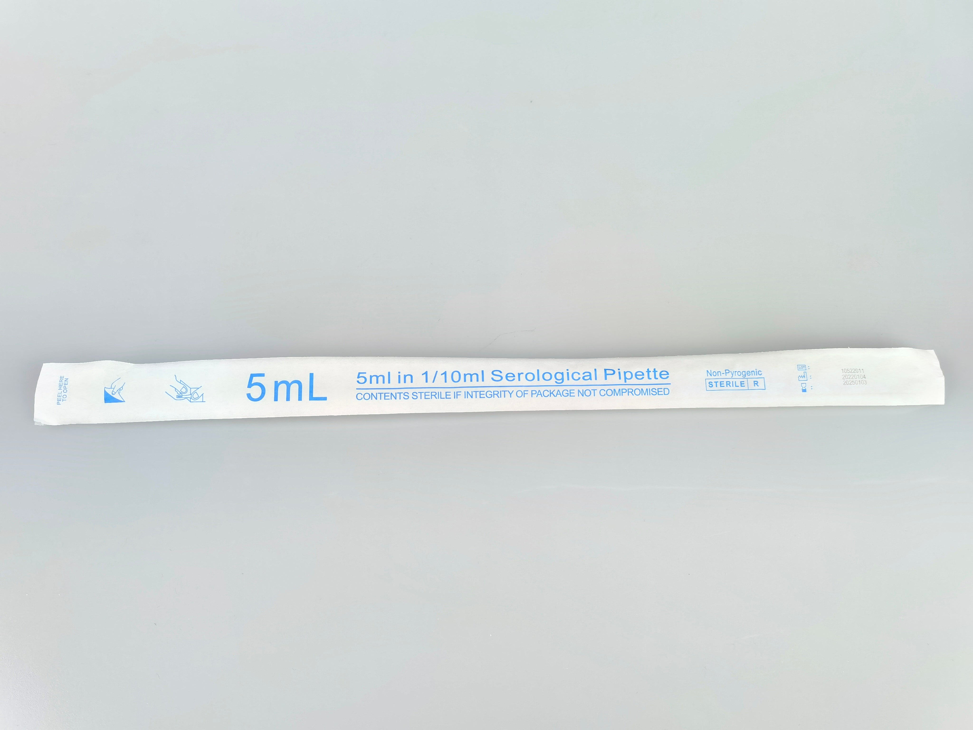 5ml serological pipet (individually wraped)