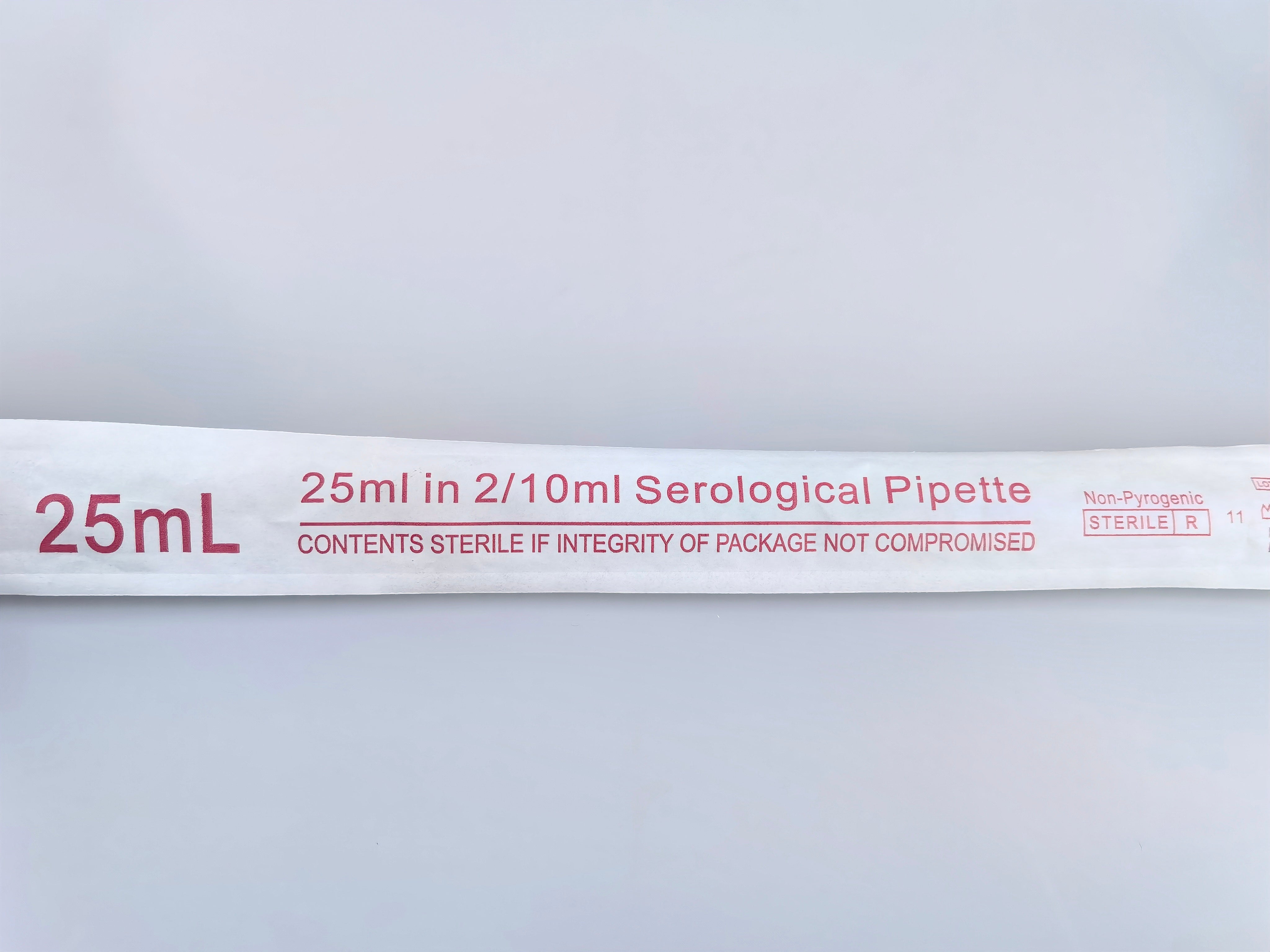 25ml serological pipet (individually wraped)