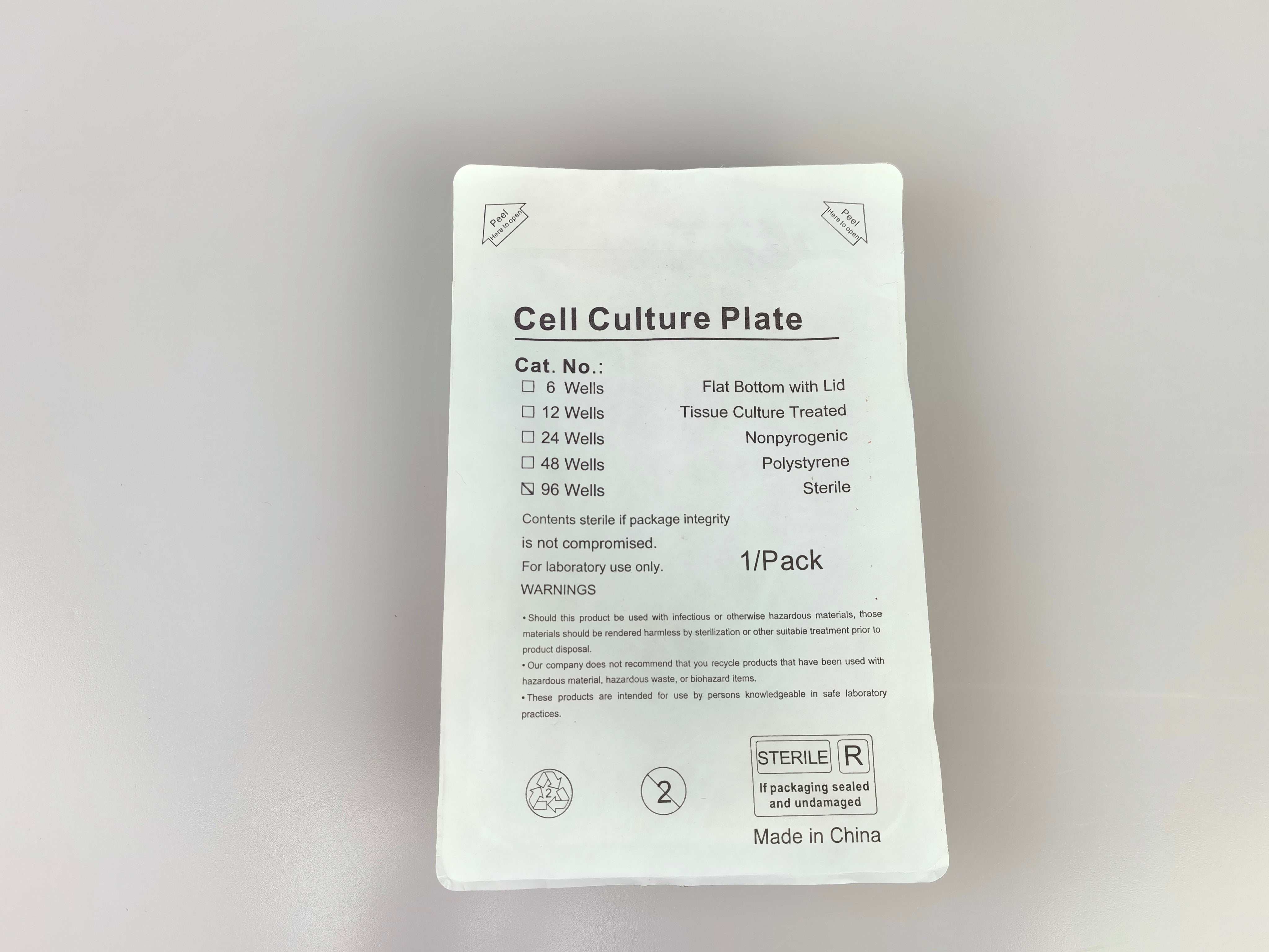 96 Well Cell Culture Plate
