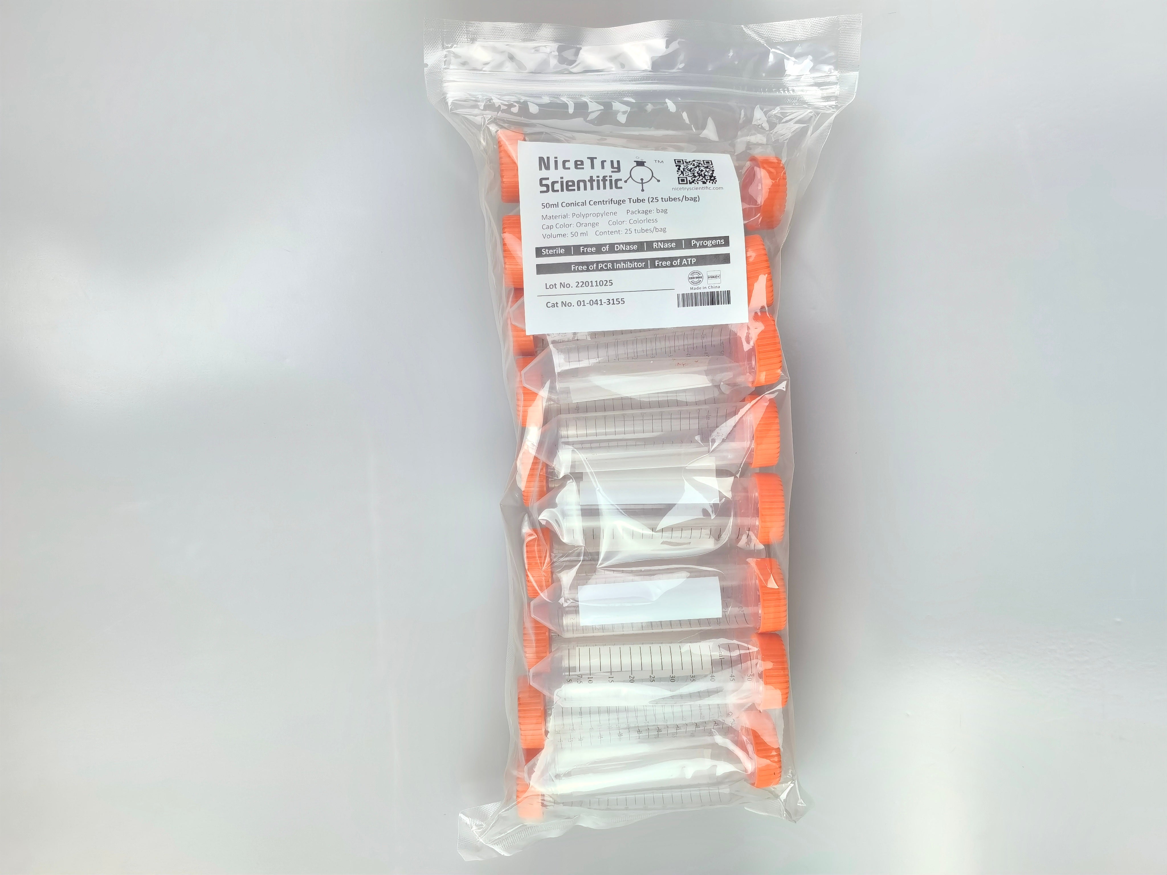 50mL Conical Centrifuge Tubes(in bag)